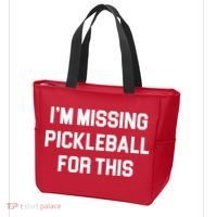 I'm Missing Pickleball For This Tote Bag thumb 3