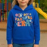 In My Parapro Era Paraprofessional Paraeducator First Day Kids Hoodie thumb 3