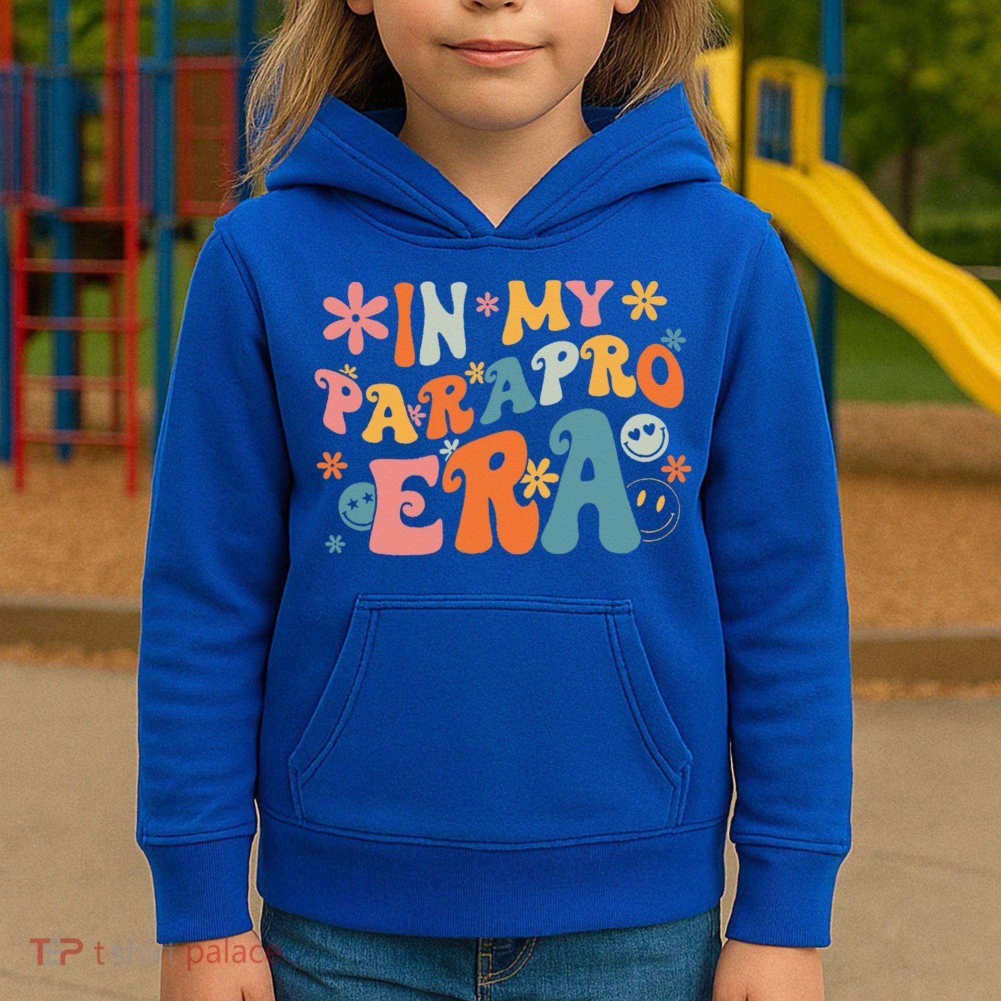 In My Parapro Era Paraprofessional Paraeducator First Day Kids Hoodie