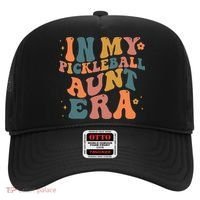 In My Pickleball Aunt Era Funny Groovy S Gift Hat thumb 0