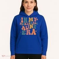 In My Pickleball Aunt Era Funny Groovy S Gift Hoodie thumb 5