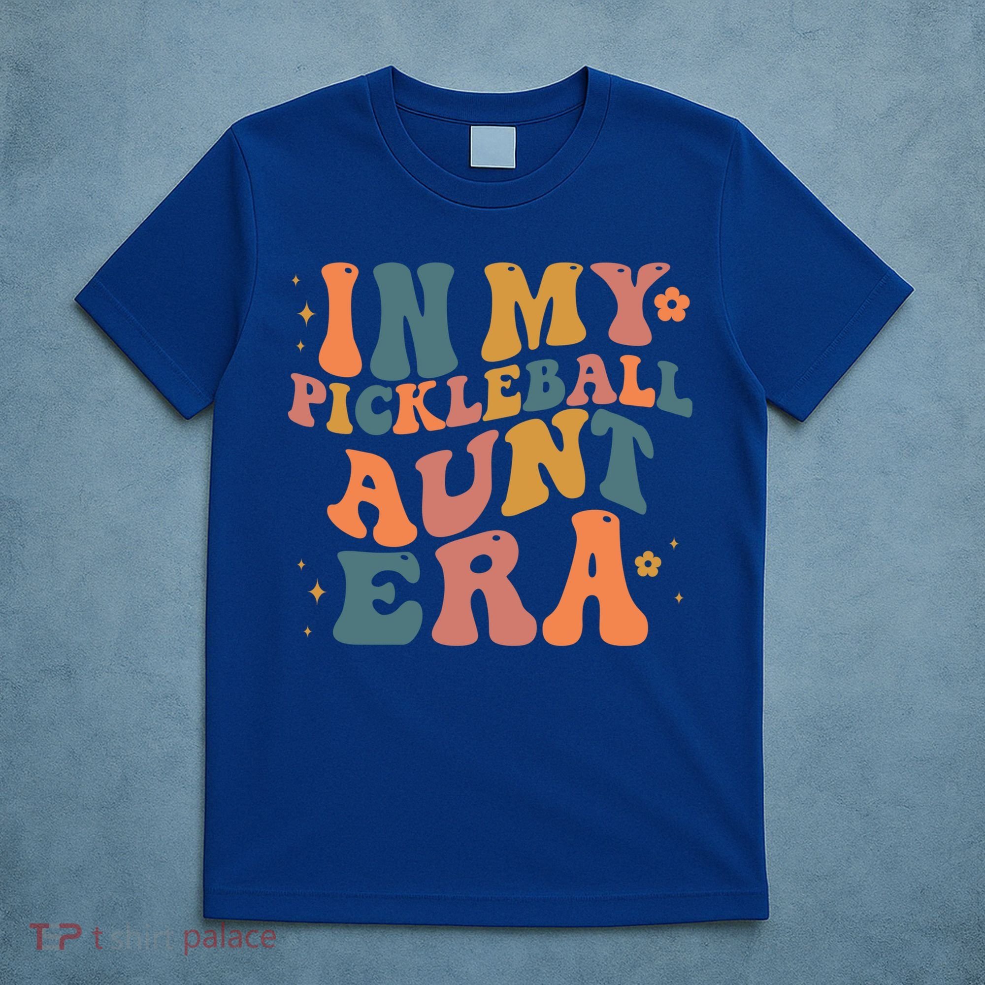 In My Pickleball Aunt Era Funny Groovy S Gift T-Shirt