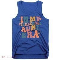 In My Pickleball Aunt Era Funny Groovy S Gift Tank Top thumb 0