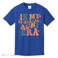 In My Pickleball Aunt Era Funny Groovy S Gift Kids T-Shirt thumb 0
