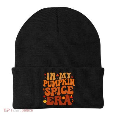 In My Pumpkin Spice Era Funny Retro Fall Vibes Thanksgiving Beanie