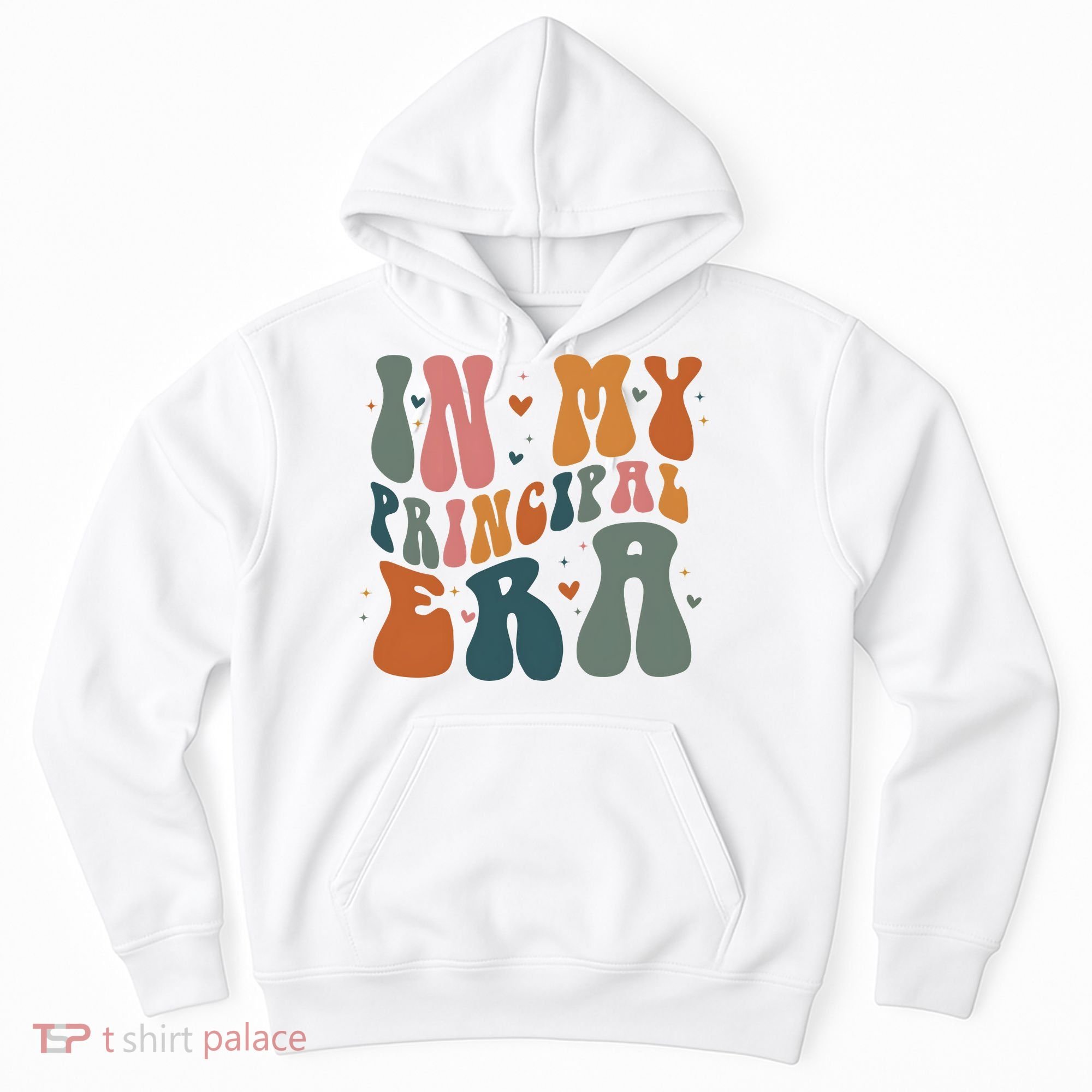 In My Principal Era Retro Back To School Teacher Life Hoodie
