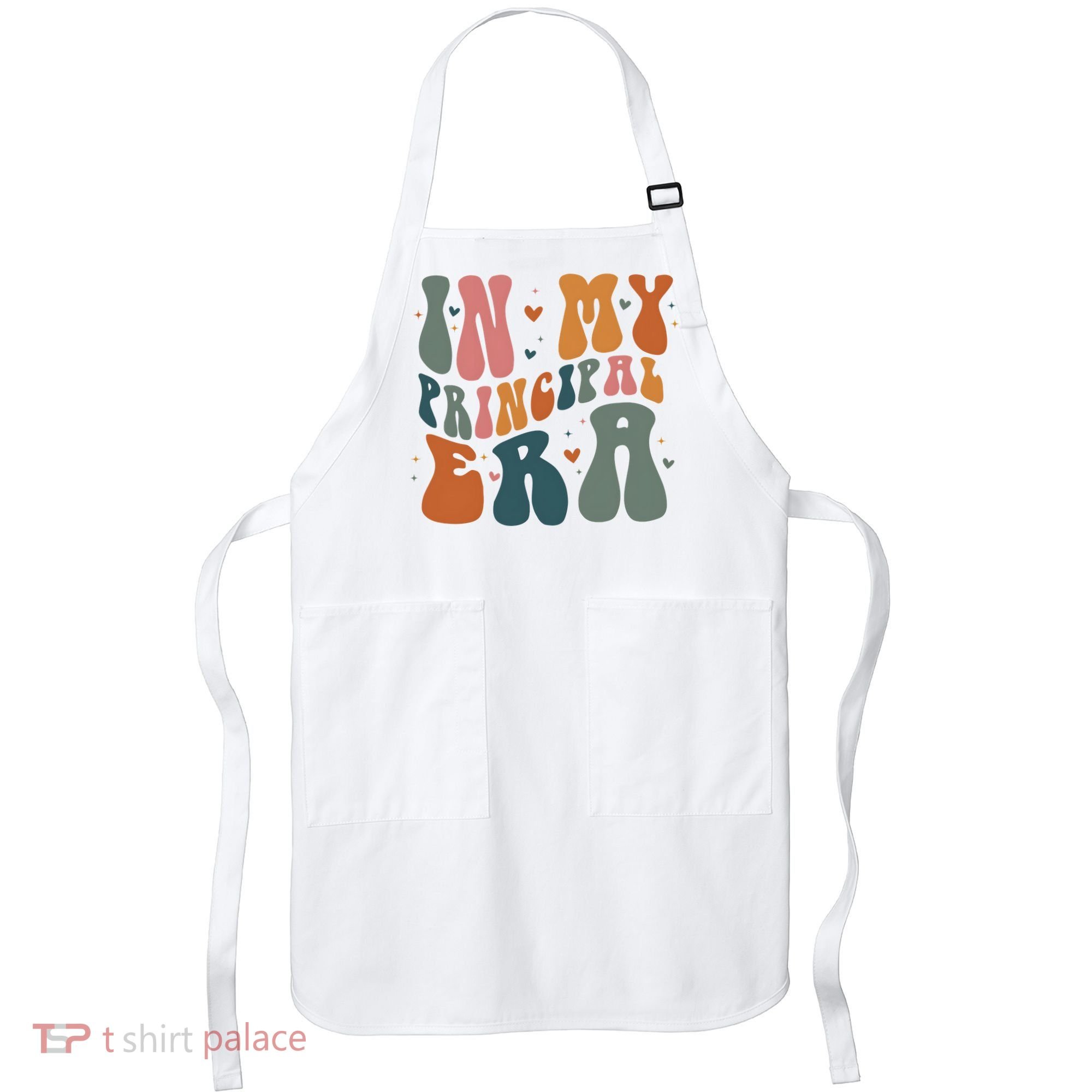 In My Principal Era Retro Back To School Teacher Life Apron