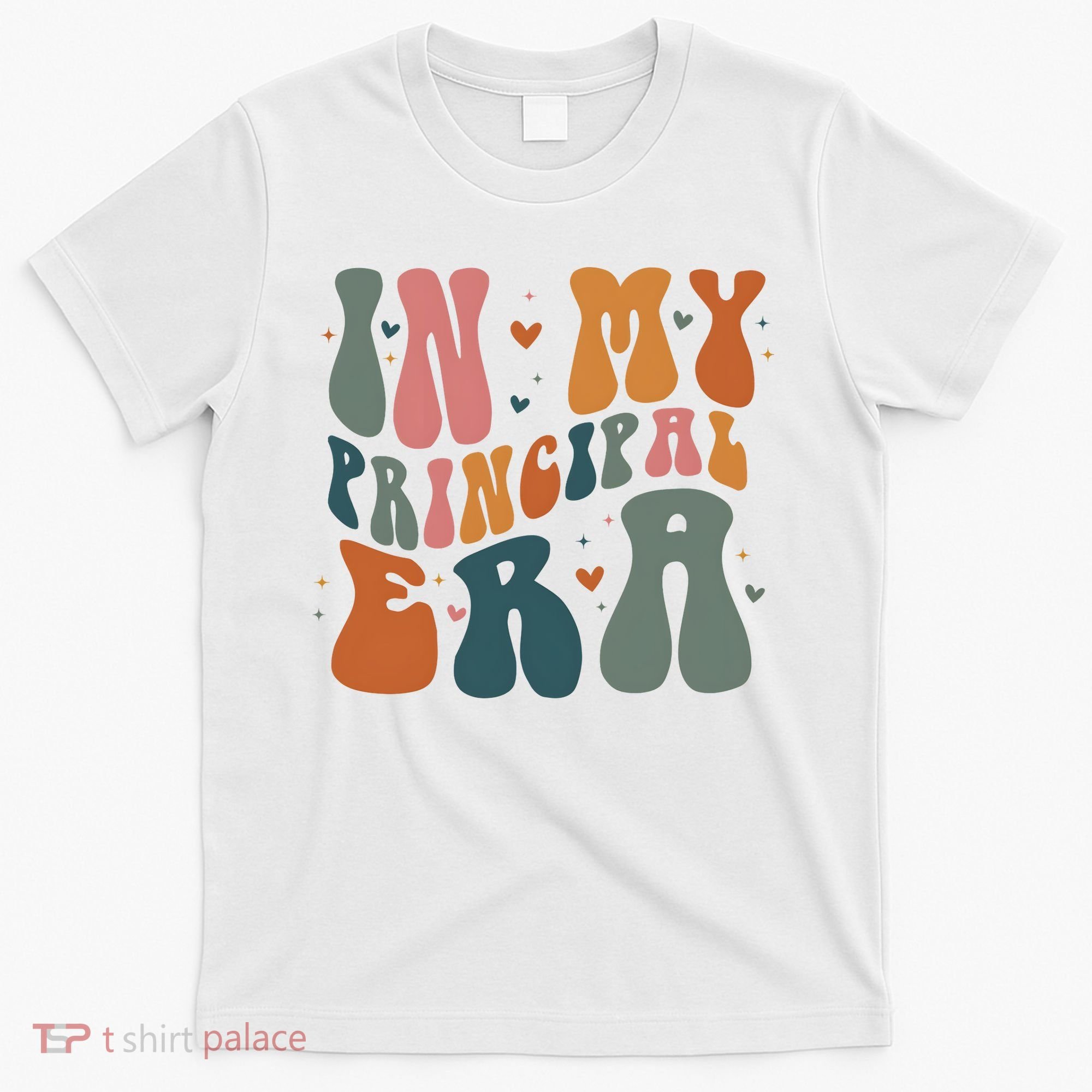 In My Principal Era Retro Back To School Teacher Life T-Shirt