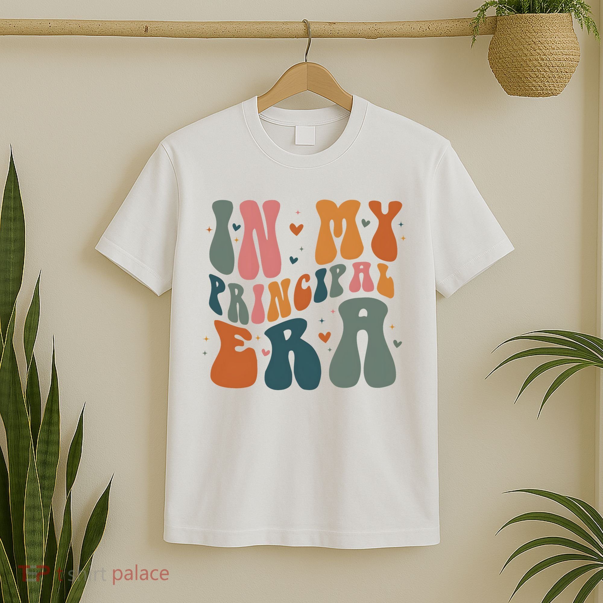 In My Principal Era Retro Back To School Teacher Life T-Shirt