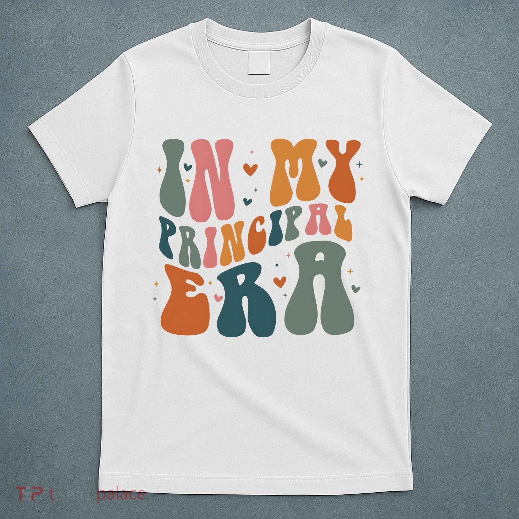 In My Principal Era Retro Back To School Teacher Life T-Shirt