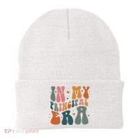 In My Principal Era Retro Back To School Teacher Life Beanie thumb 0