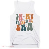 In My Principal Era Retro Back To School Teacher Life Tank Top thumb 0