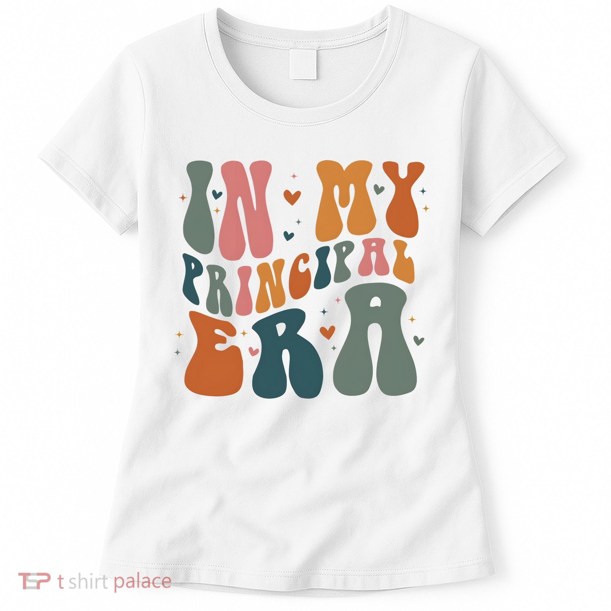 In My Principal Era Retro Back To School Teacher Life Women's T-Shirt