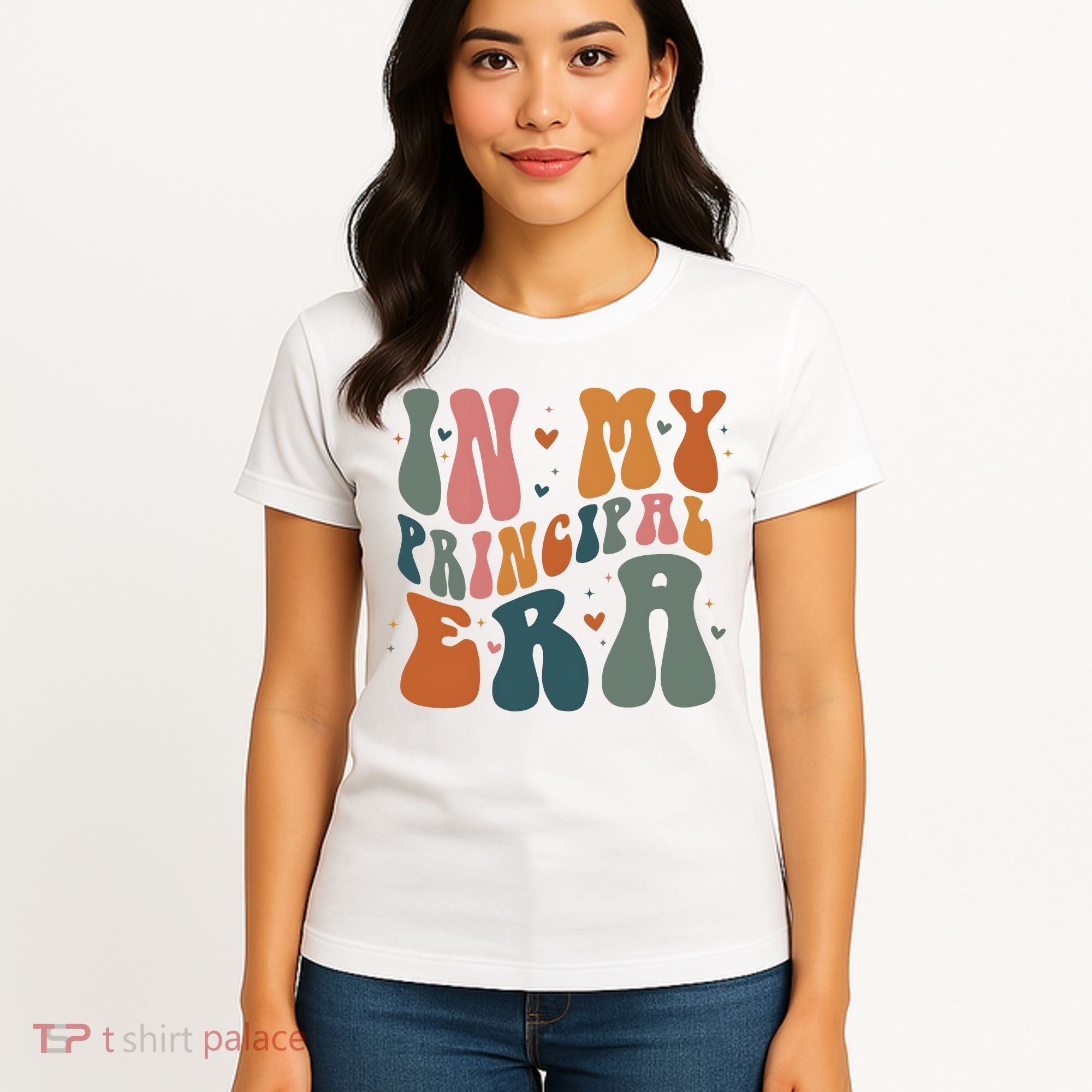 In My Principal Era Retro Back To School Teacher Life Women's T-Shirt