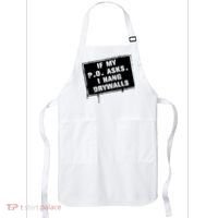 If My PO Asks I Hang Drywall Funny Apron thumb 0
