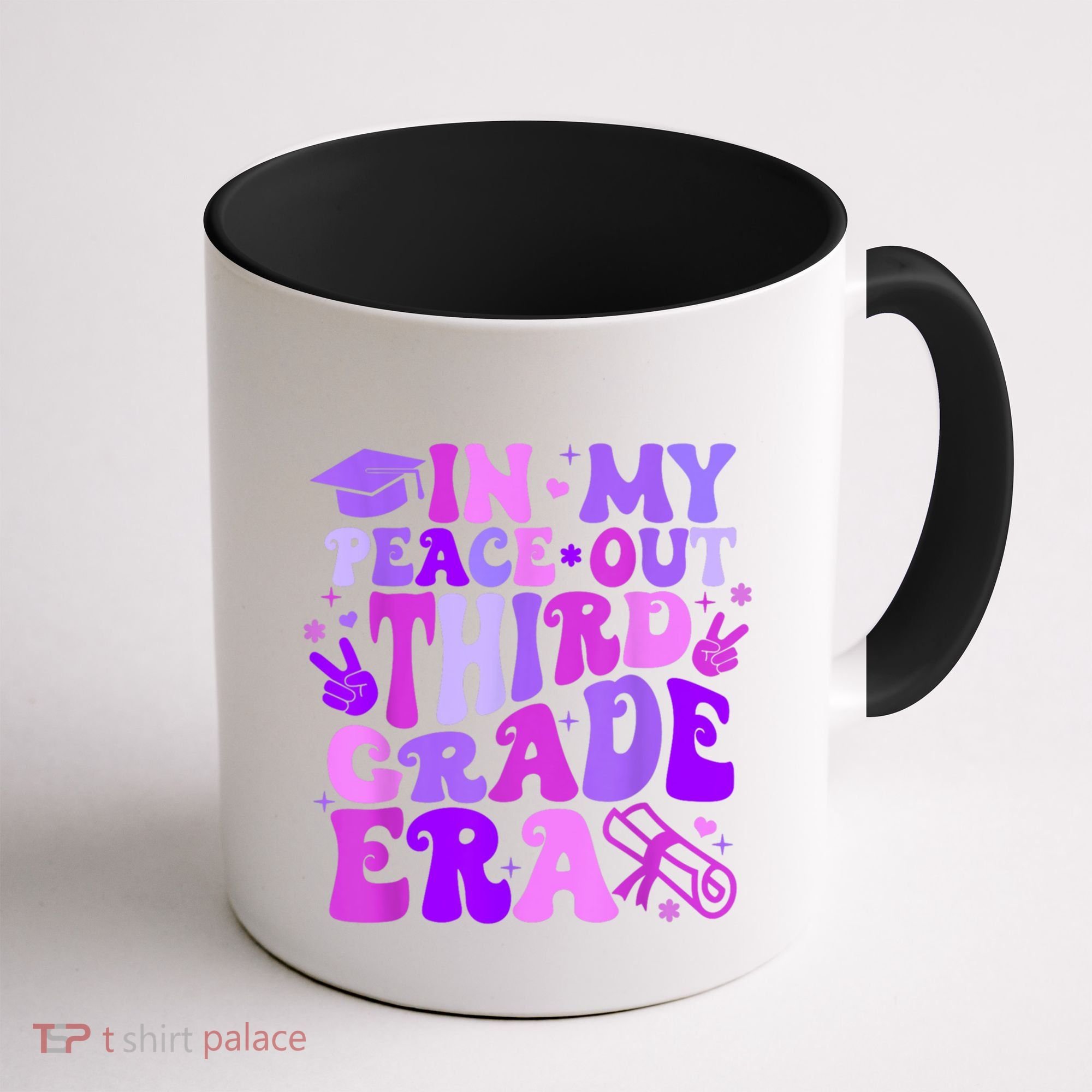 In My Peace Out Third Grade Era Graduate Last Day Of School Cute Gift Coffee Mug