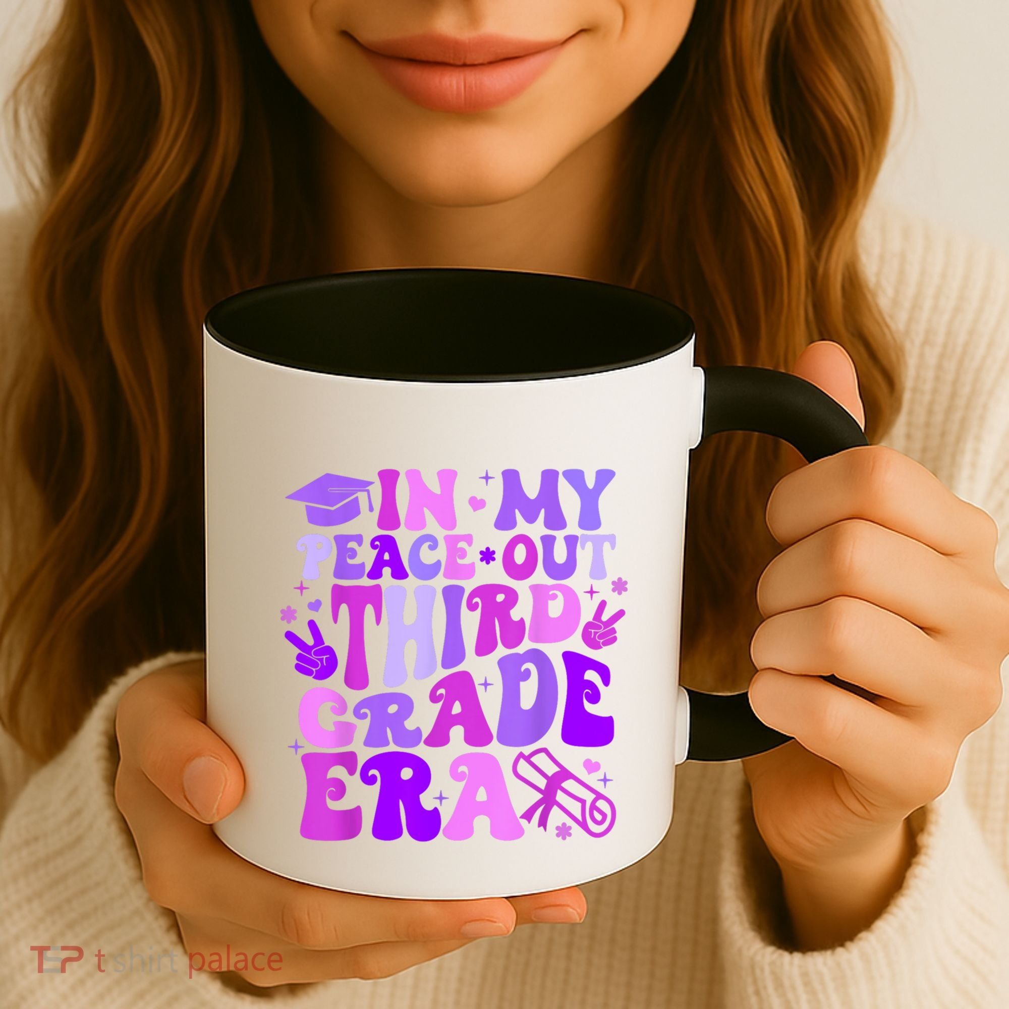 In My Peace Out Third Grade Era Graduate Last Day Of School Cute Gift Coffee Mug