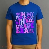 In My Peace Out Third Grade Era Graduate Last Day Of School Cute Gift T-Shirt thumb 3