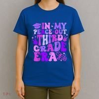 In My Peace Out Third Grade Era Graduate Last Day Of School Cute Gift T-Shirt thumb 4