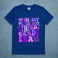 In My Peace Out Third Grade Era Graduate Last Day Of School Cute Gift T-Shirt thumb 5