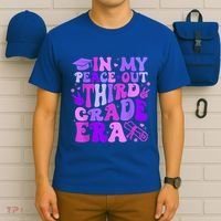 In My Peace Out Third Grade Era Graduate Last Day Of School Cute Gift T-Shirt thumb 6