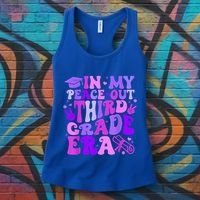 In My Peace Out Third Grade Era Graduate Last Day Of School Cute Gift Women's Tank Top thumb 3