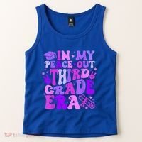 In My Peace Out Third Grade Era Graduate Last Day Of School Cute Gift Tank Top thumb 2