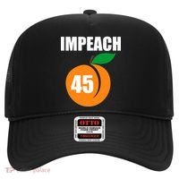 Impeach 45 Peach Emoji Anti Trump Impeachment Hat thumb 0