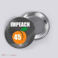 Impeach 45 Peach Emoji Anti Trump Impeachment Button thumb 0