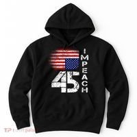 Impeach 45 Upside down Flag  Hoodie thumb 0
