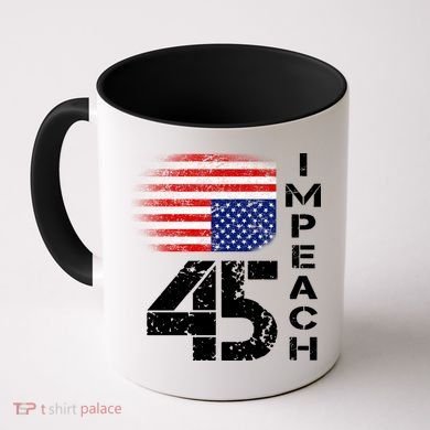 Impeach 45 Upside down Flag  Coffee Mug