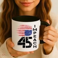 Impeach 45 Upside down Flag  Coffee Mug thumb 3