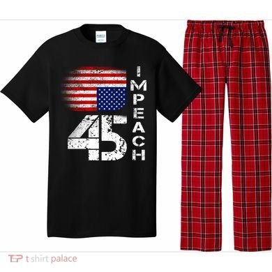 Impeach 45 Upside down Flag  Pajama Set
