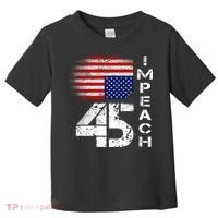Impeach 45 Upside down Flag  Toddler T-Shirt thumb 0