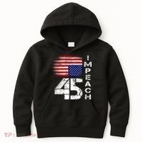 Impeach 45 Upside down Flag  Kids Hoodie thumb 0