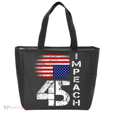 Impeach 45 Upside down Flag  Tote Bag