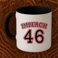 Impeach 46 Joe Biden Republican Conservative Anti-Biden  Coffee Mug thumb 2