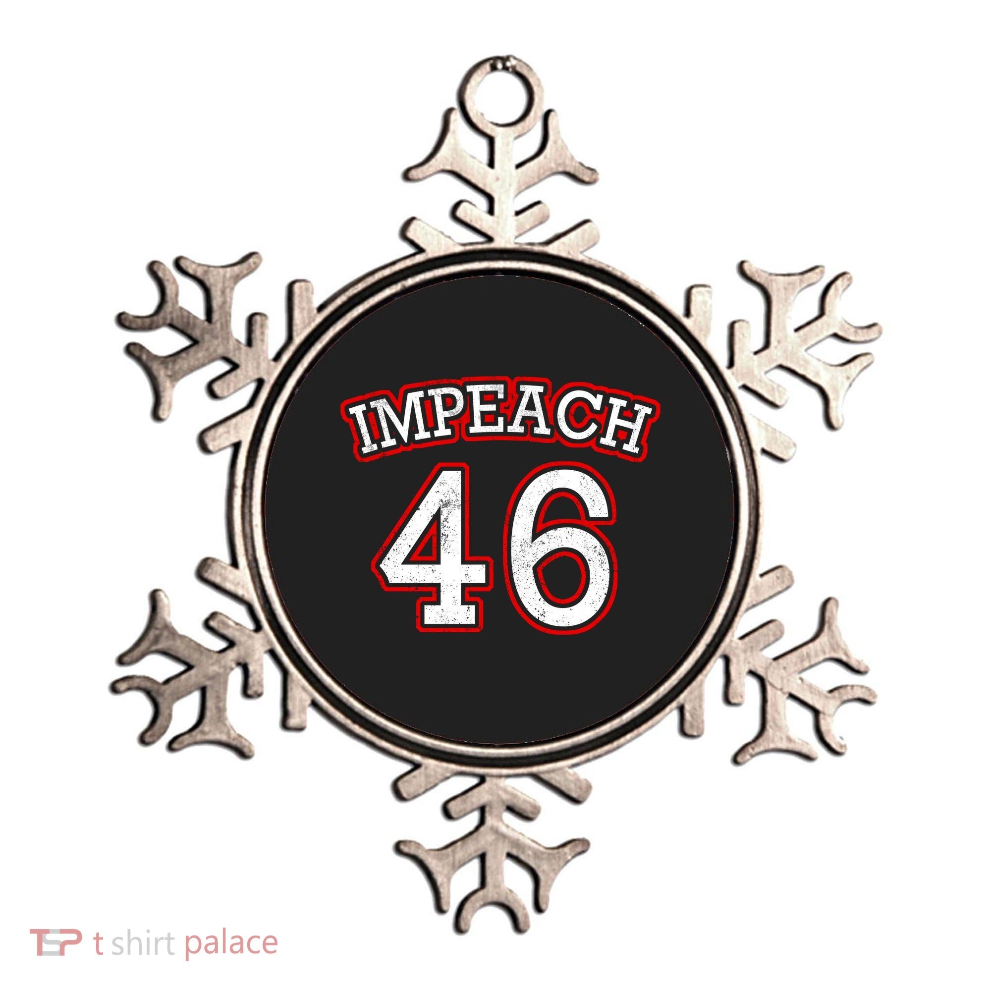 Impeach 46 Joe Biden Republican Conservative Anti-Biden  Ornament