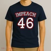 Impeach 46 Joe Biden Republican Conservative Anti-Biden  T-Shirt thumb 3