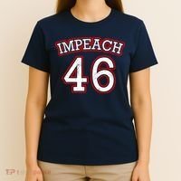 Impeach 46 Joe Biden Republican Conservative Anti-Biden  T-Shirt thumb 4