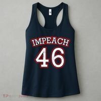 Impeach 46 Joe Biden Republican Conservative Anti-Biden  Women's Tank Top thumb 3