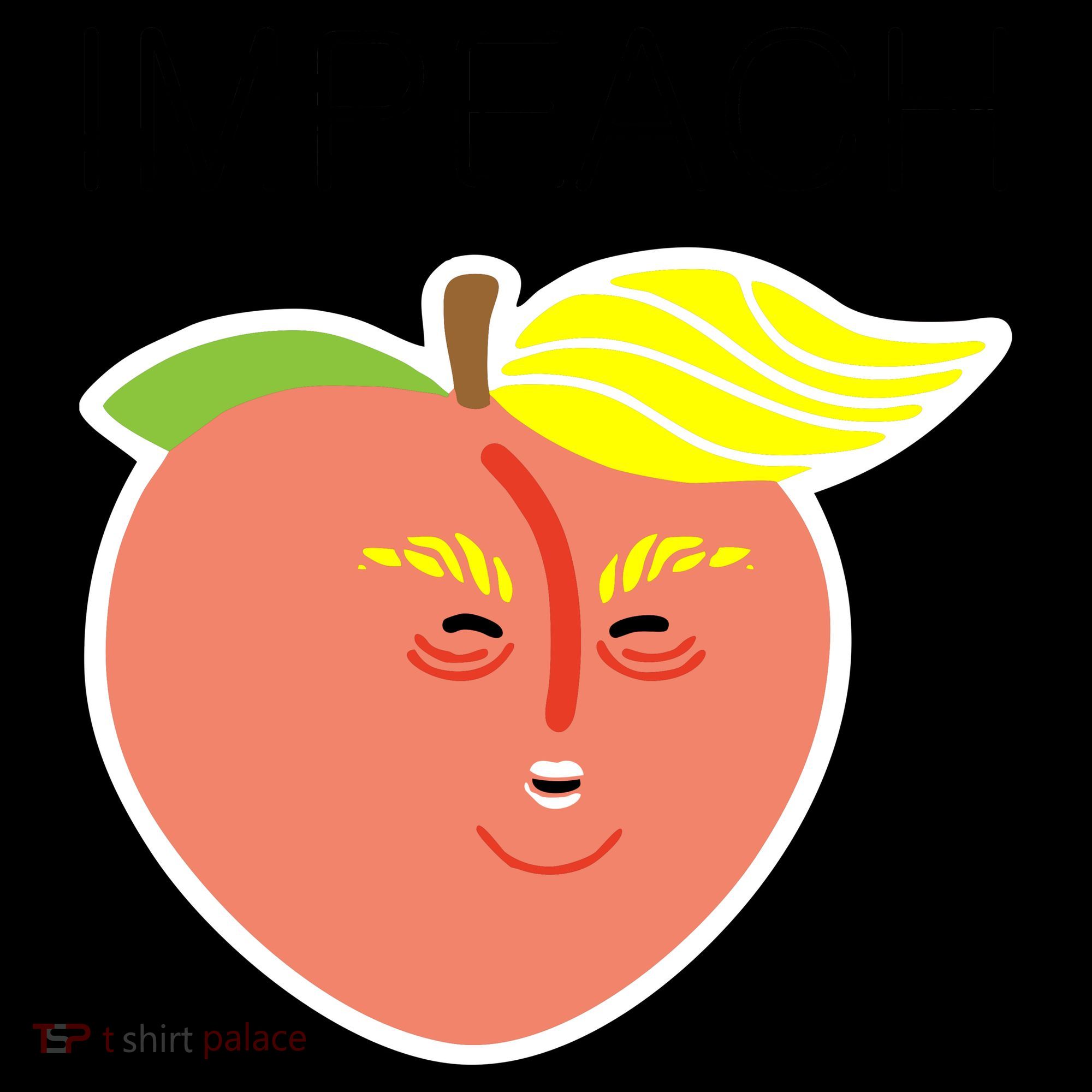 Impeach Donald Anti Trump Peach Emoji Impeachment Coffee Mug