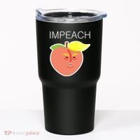 Impeach Donald Anti Trump Peach Emoji Impeachment Tumbler thumb 0