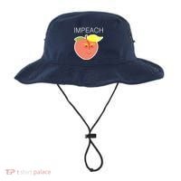 Impeach Donald Anti Trump Peach Emoji Impeachment Bucket Hat thumb 0