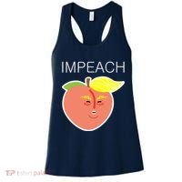 Impeach Donald Anti Trump Peach Emoji Impeachment Women's Tank Top thumb 0