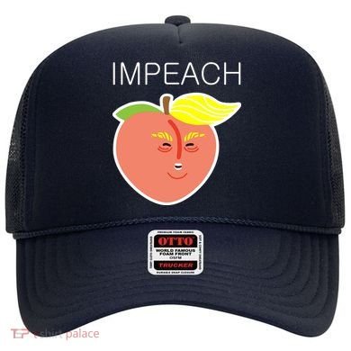 Impeach Donald Anti Trump Peach Emoji Impeachment Hat