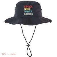 Impeach Indict Convict Imprison  Bucket Hat thumb 0