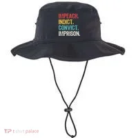 Impeach Indict Convict Imprison  Bucket Hat thumb 0