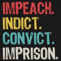 Impeach Indict Convict Imprison  Kids Hoodie thumb 5