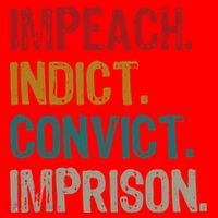 Impeach Indict Convict Imprison  Santa Hat thumb 1